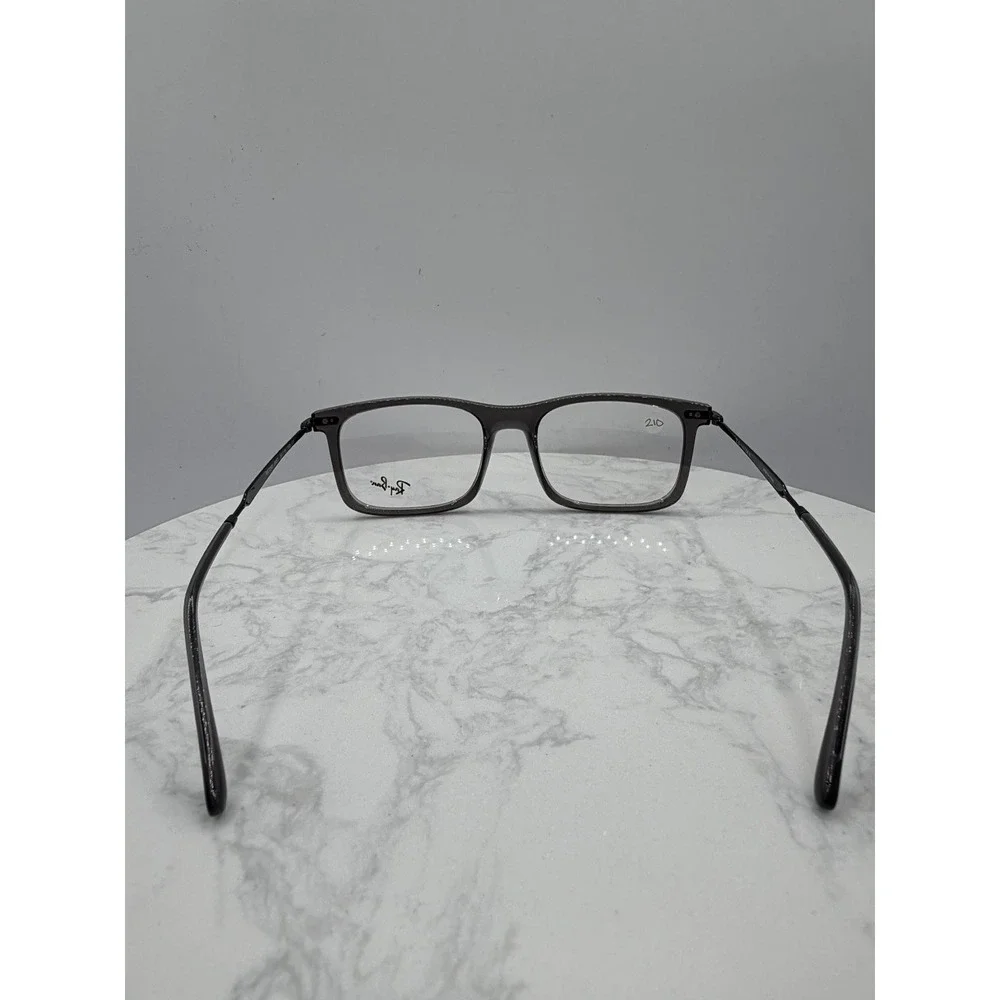 Ray-Ban RB 7260 Eyeglass Frames 56-19-150 Dark Gray Rectangular - Picture 6 of 10
